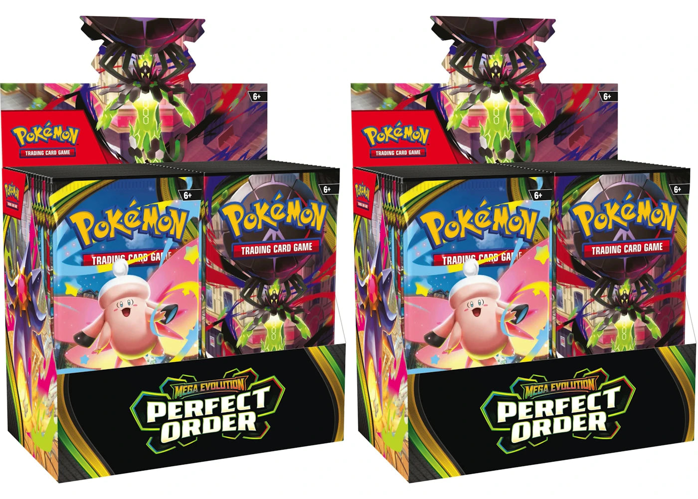 2026 Pokémon Mega Evolution Perfect Order Booster Box 2x Lot -1