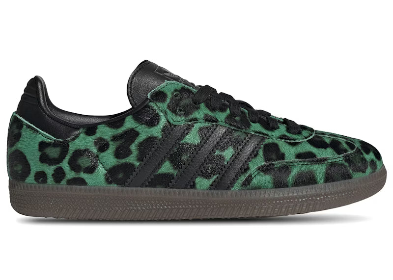 adidas Samba OG Leopard Semi Screaming Green (W)