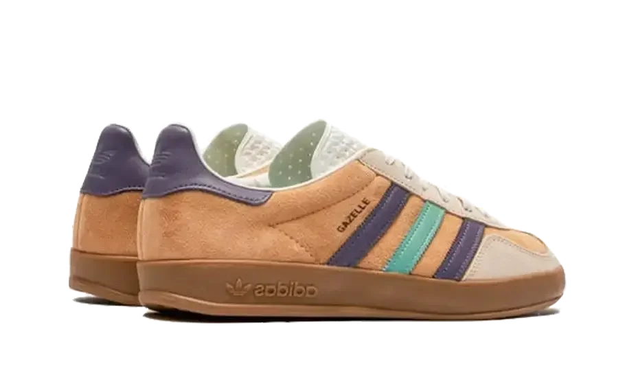 Adidas Gazelle Indoor Glow Orange Shadow Violet