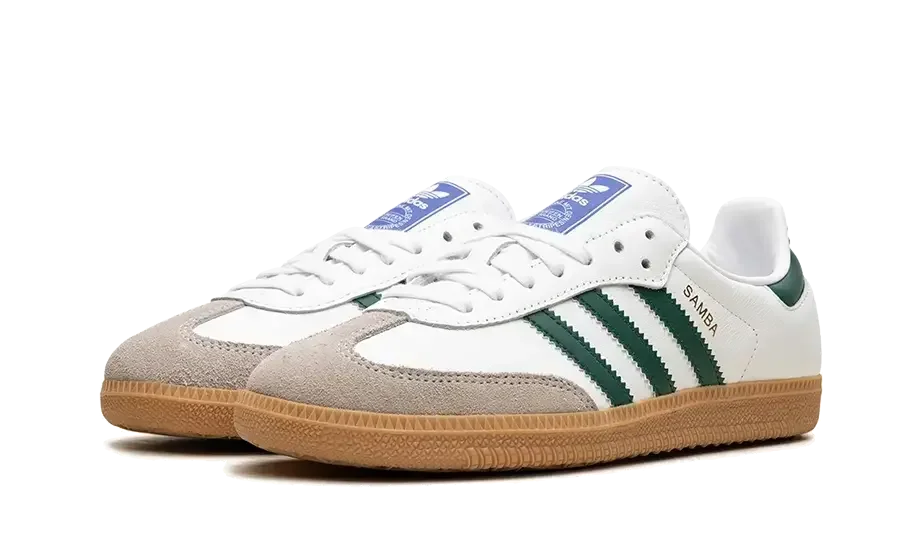 Adidas Originals Samba OG White Collegiate Green Gum