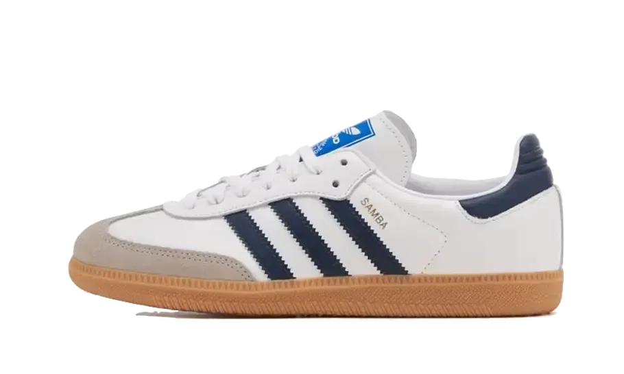 Adidas Samba OG Cloud White Night Indigo Gum IF3814 MTHOR SHOP