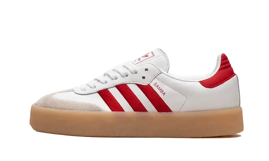 Adidas Sambae White Better Scarlet Gum