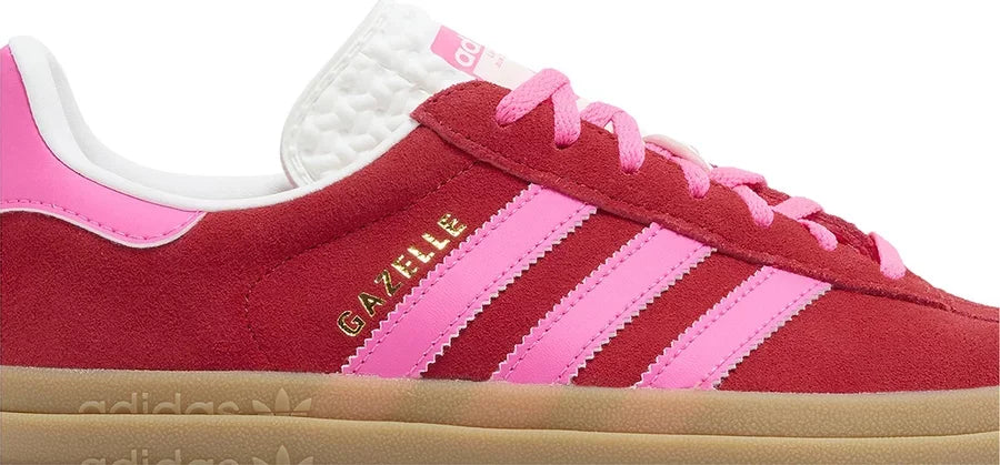 adidas Gazelle Bold Collegiate Red Lucid Pink (W)