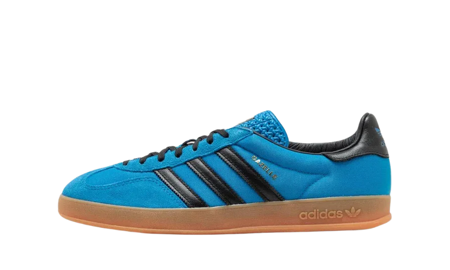 adidas Gazelle Indoor Bright Blue Black Gum IG4998