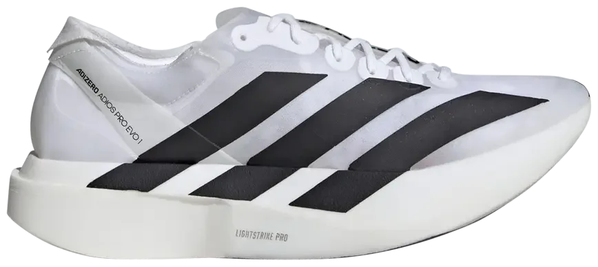 adidas Adizero Adios Pro Evo 1 White Black
