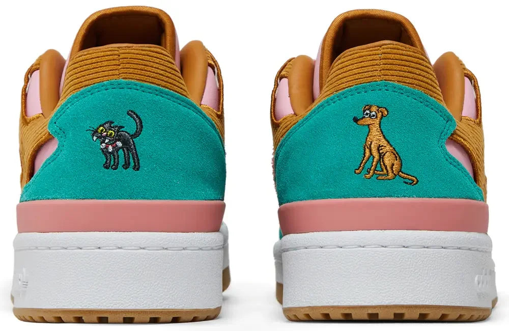 adidas Forum Low The Simpsons Living Room Back