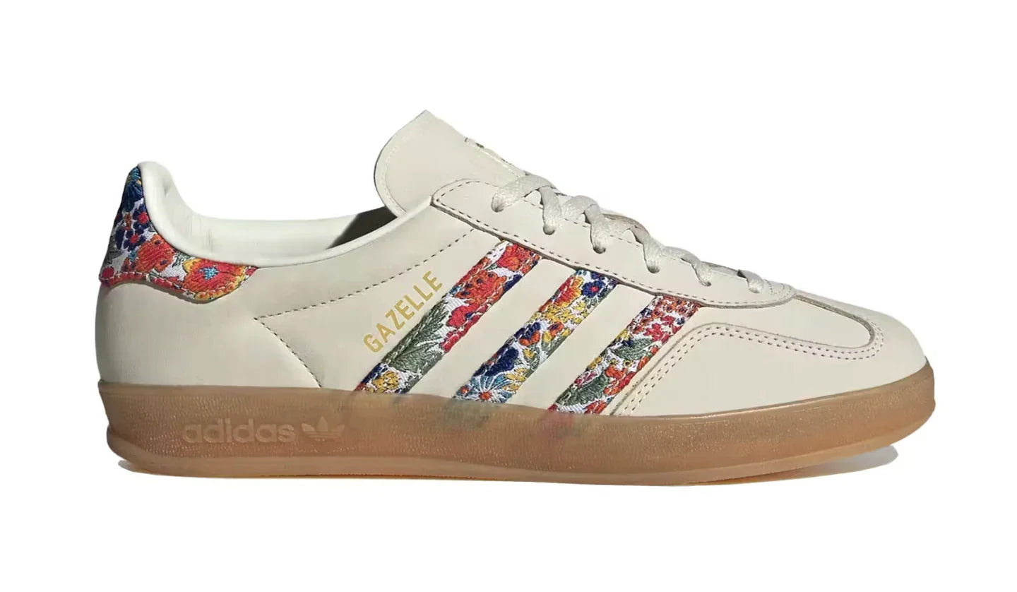 adidas Gazelle Indoor Liberty London Floral Embroidery Stripes (W)