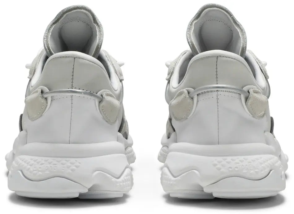 adidas Ozweego Cloud White Silver Metalic (W) heel counter