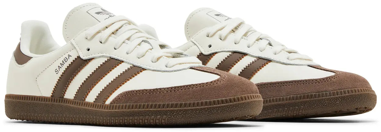 adidas Samba OG Off White Earth Strata Gum (W) Pair