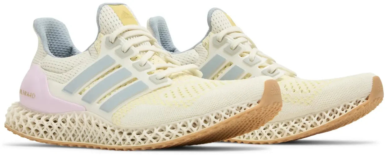 adidas Ultra 4D Off White Orchid Fusion Pair