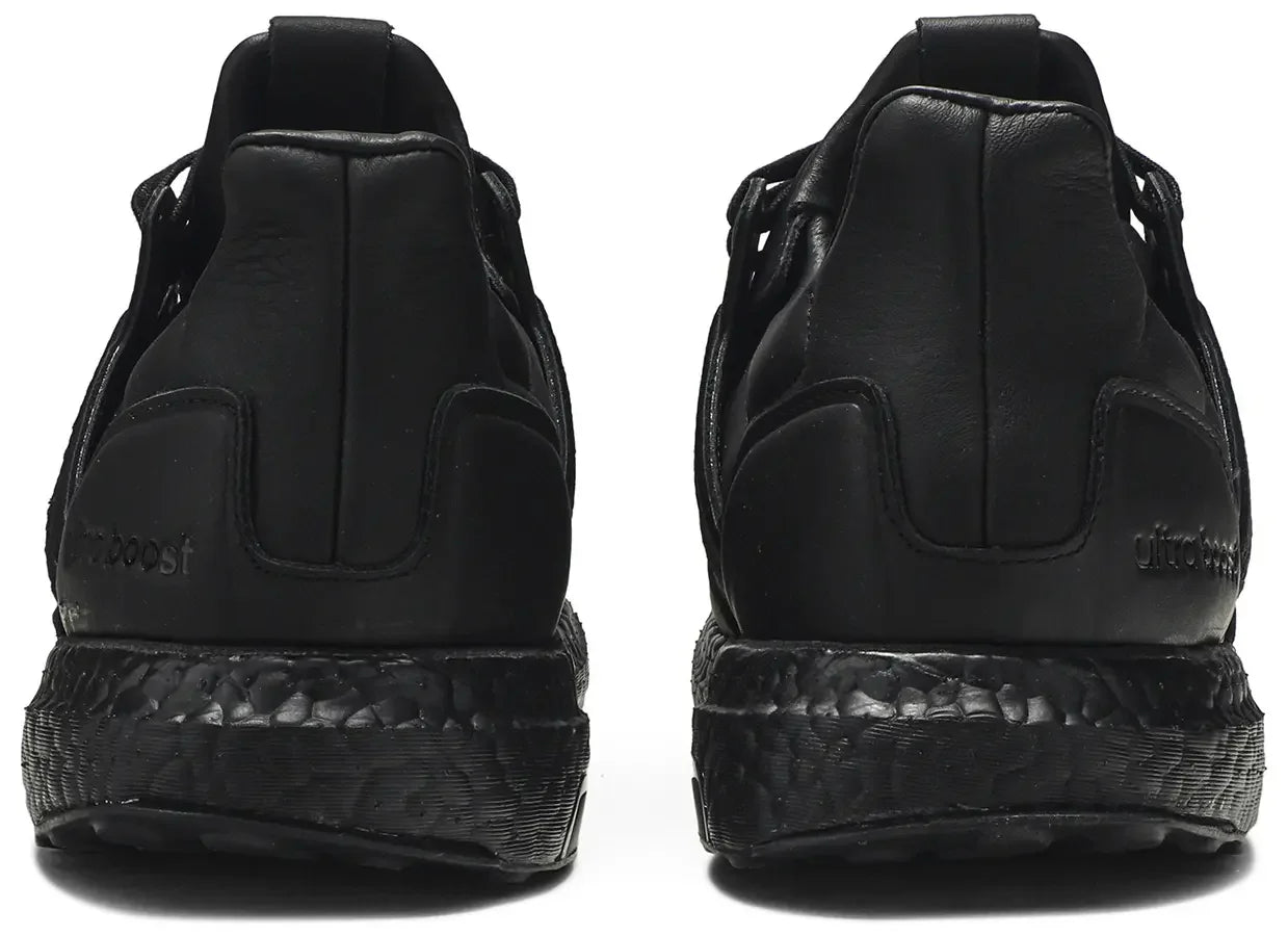 adidas Ultra Boost Leather Black Back