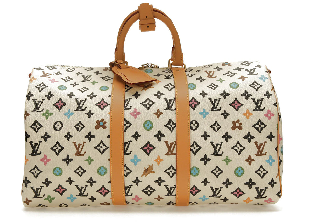 Louis Vuitton by Tyler, the Creator Keepall Bandouliere 45 Vanilla Craggy Monogram -1