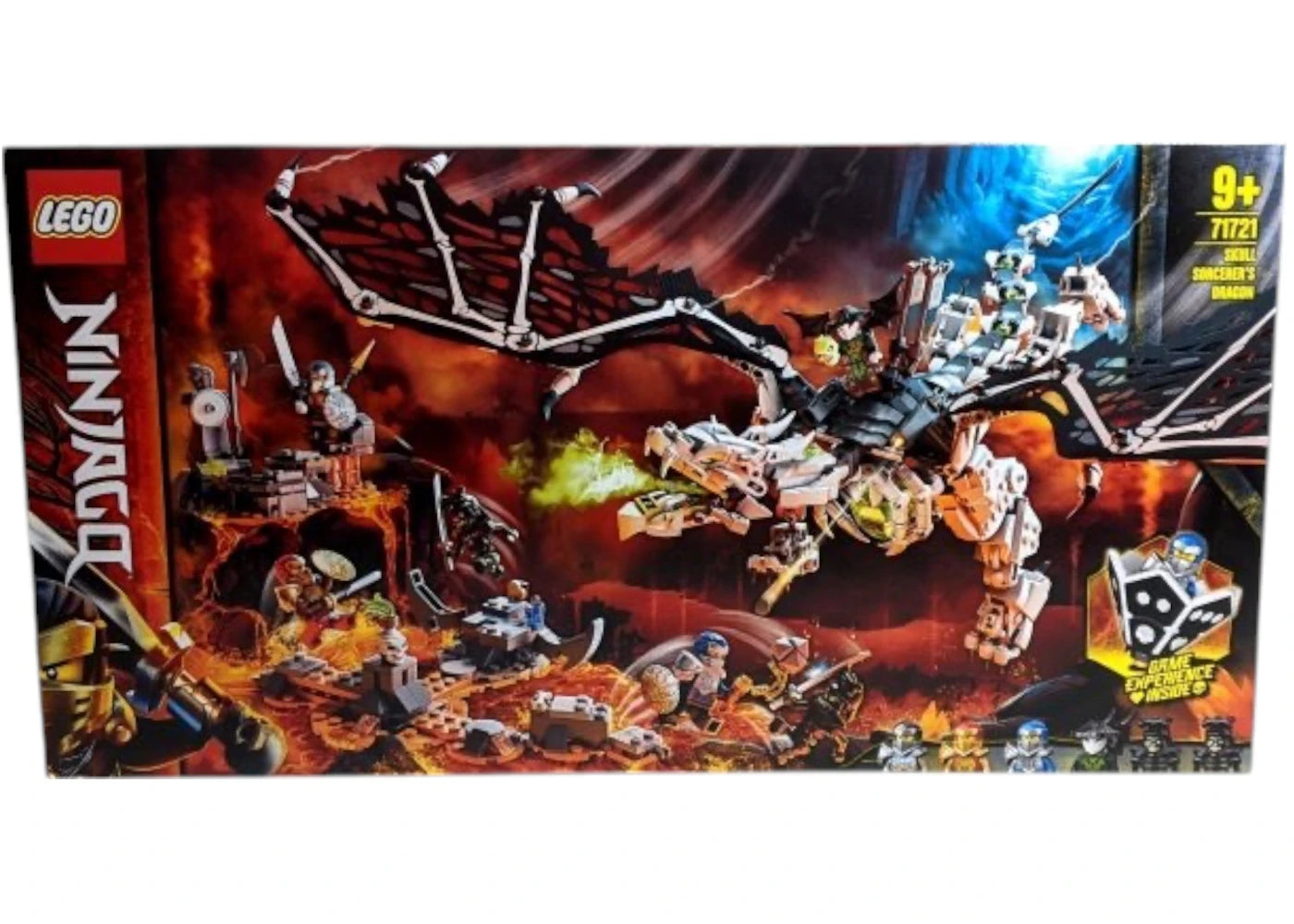 LEGO Ninjago Skull Sorcerer's Dragon Set 71721 -1