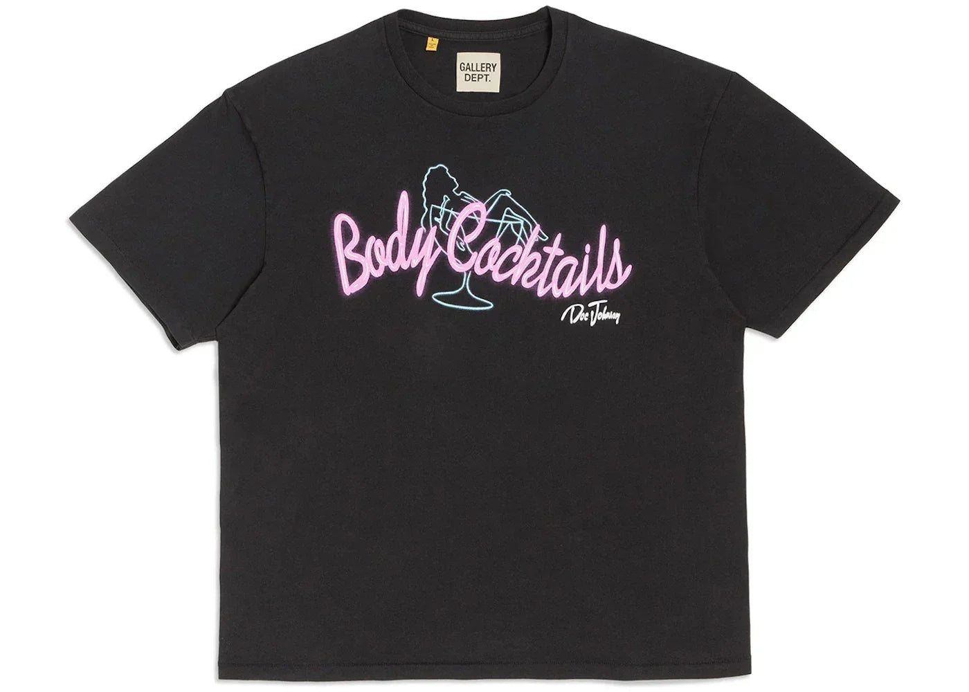 Gallery Dept. Body Cocktails T-Shirt Black -1