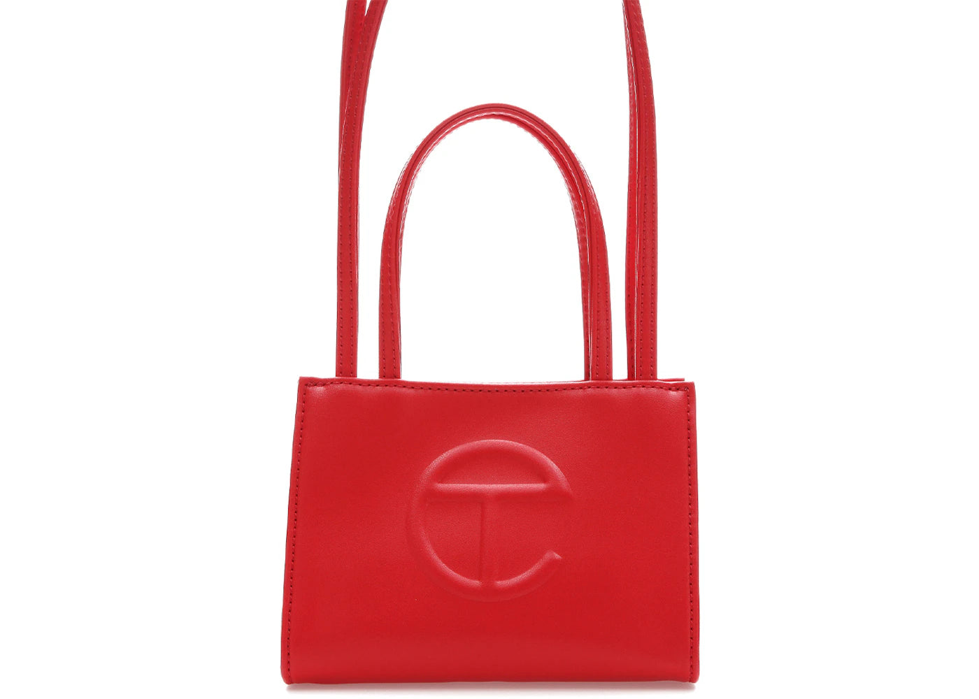Telfar Shopping Bag Small Red -1