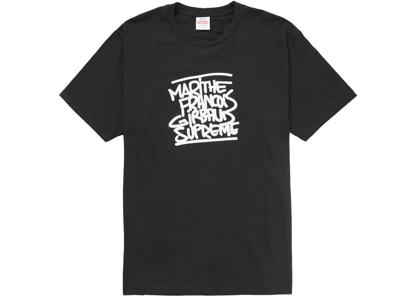 Supreme Marithé + François Girbaud Tee Black -1