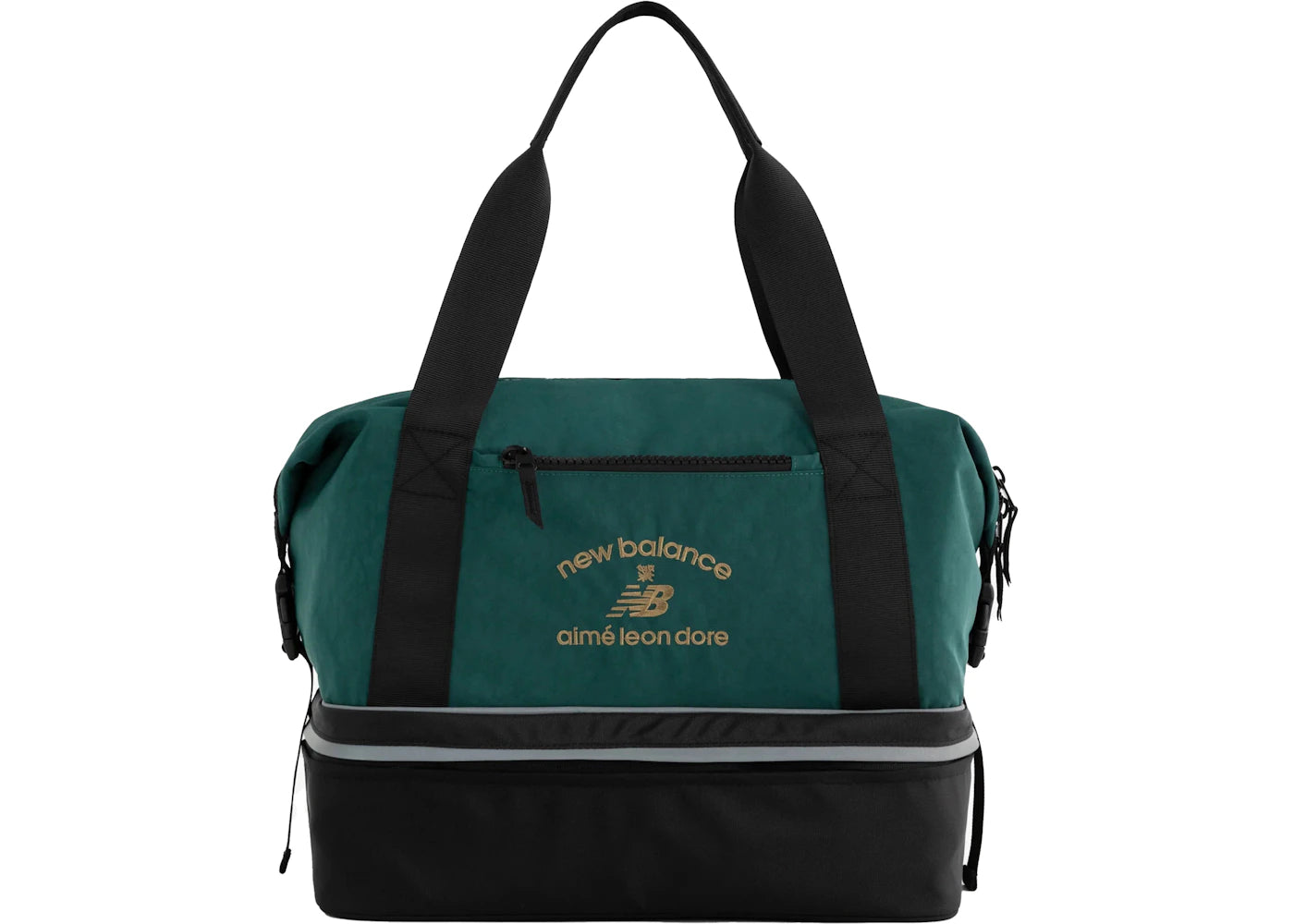 Aime Leon Dore x New Balance Nylon Duffle Bag Green/Black -1