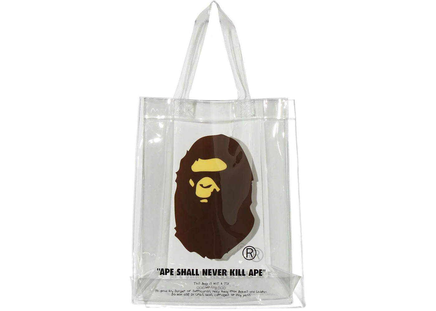 BAPE Tote Bag Clear -1
