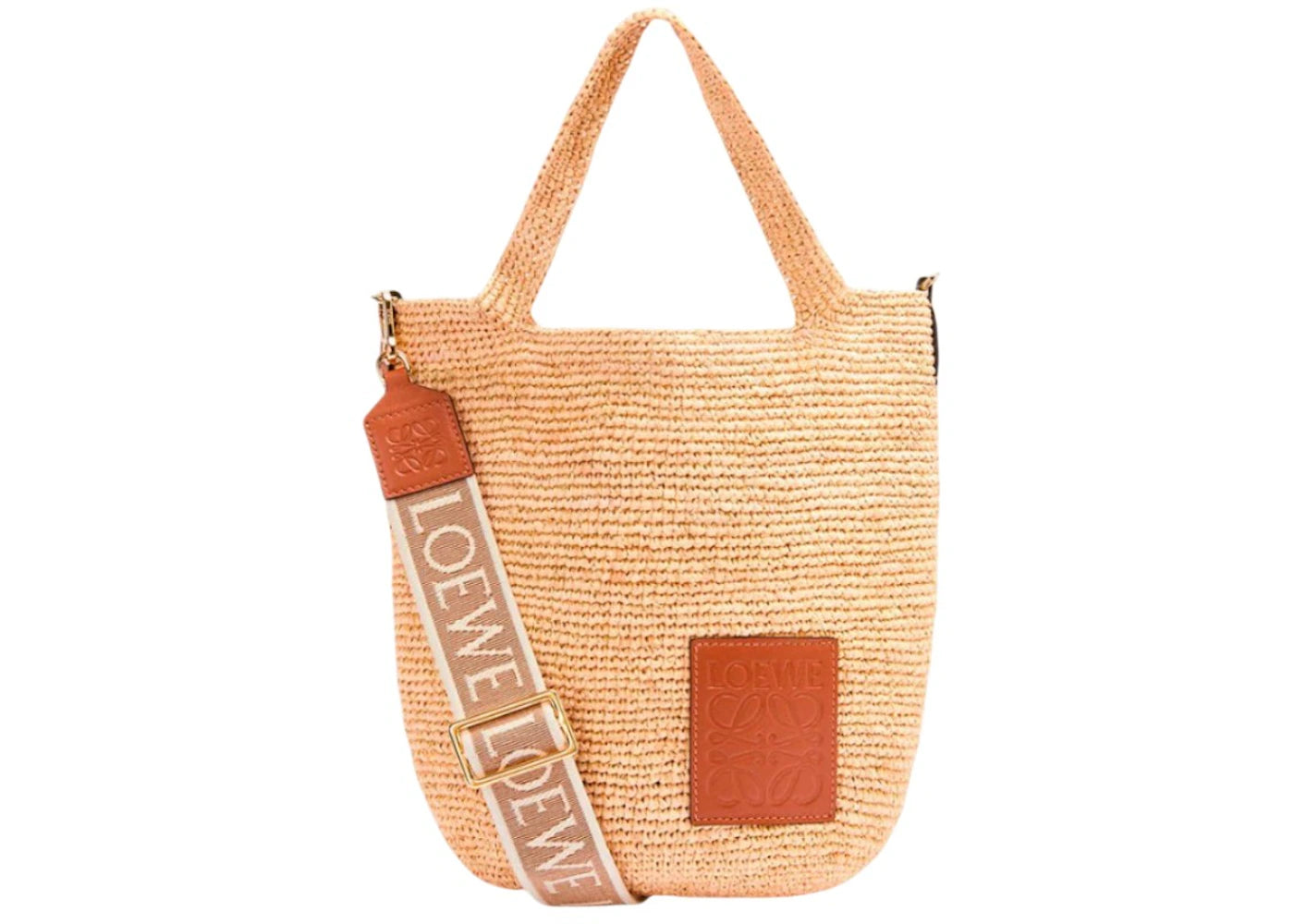 LOEWE Mini Slit Bag Raffia -1