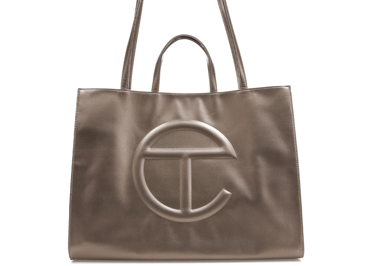 Telfar Shopping Bag Large Bronze -1