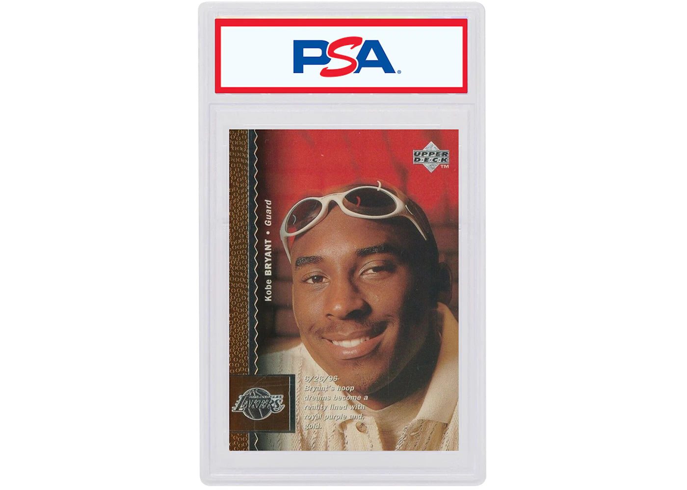 Kobe Bryant 1996 Upper Deck Rookie #58 (PSA or BGS Graded) -1