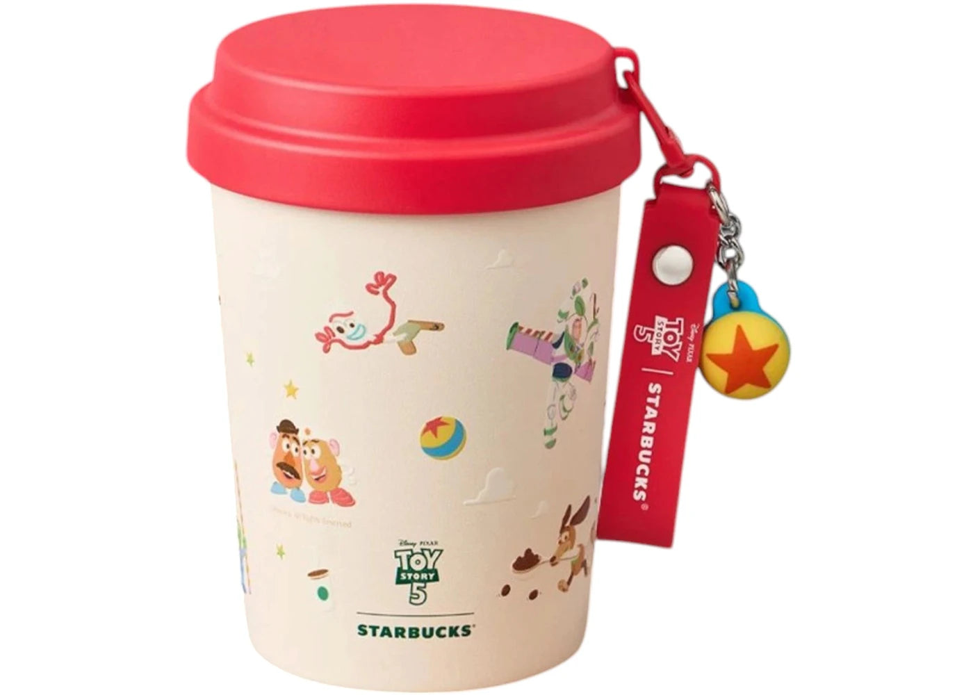 Starbucks x Toy Story 5 MD Quinten Tumbler White/Red -1