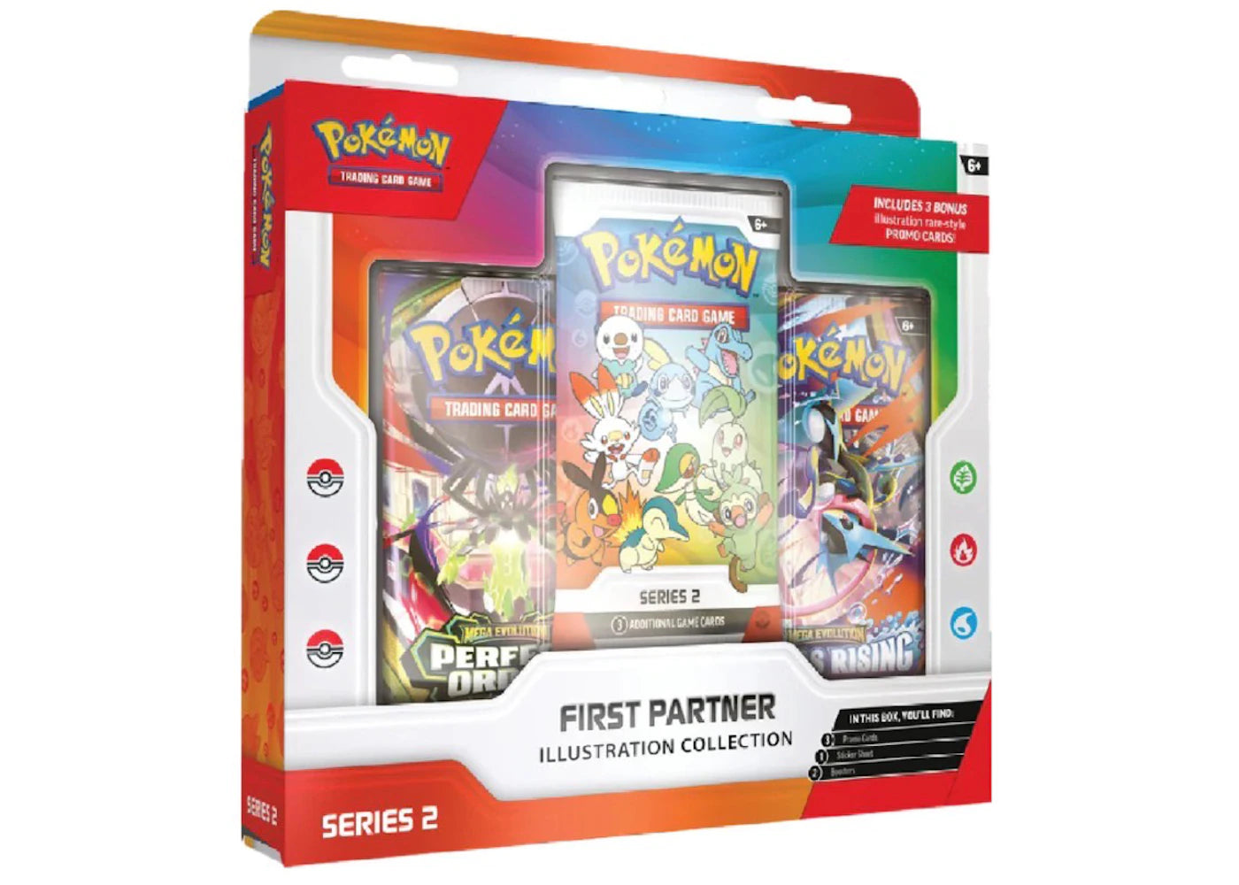 2026 Pokémon Mega Evolution First Partner Illustration Collection Series 2 -1