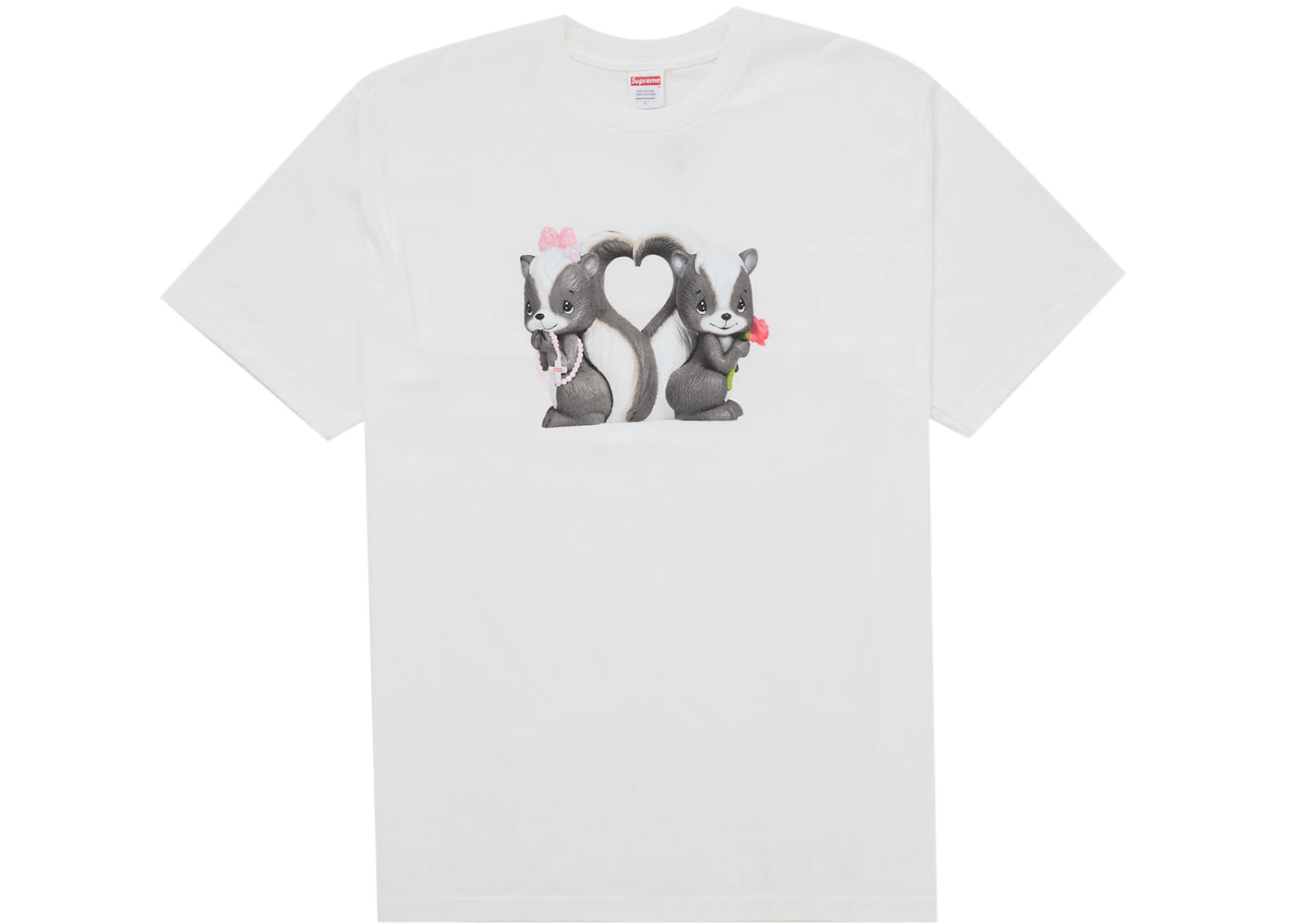 Supreme Skunk Tee White -1