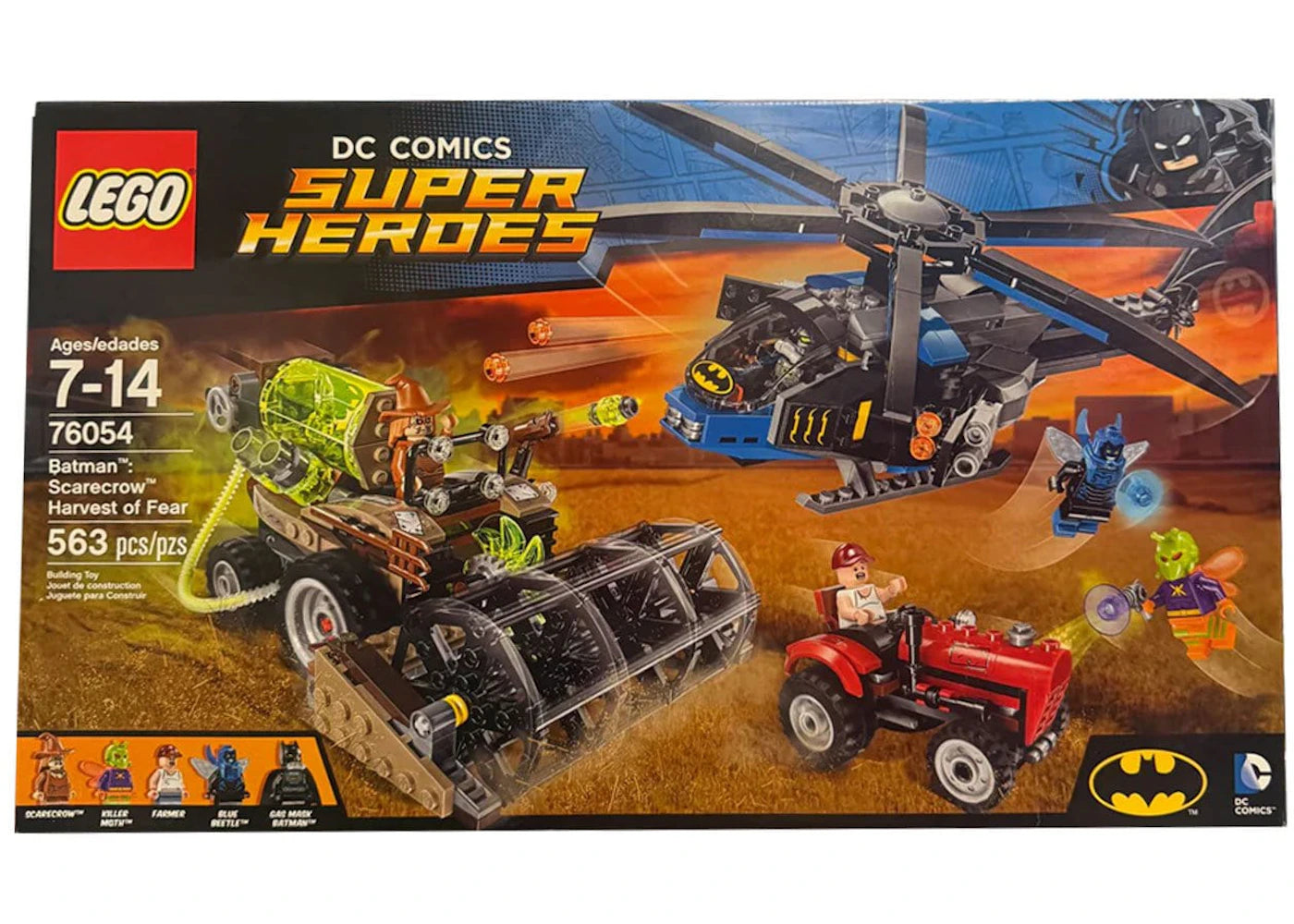 LEGO DC Comics Super Heroes Batman: Scarecrow Harvest of Fear Set 76054 -1