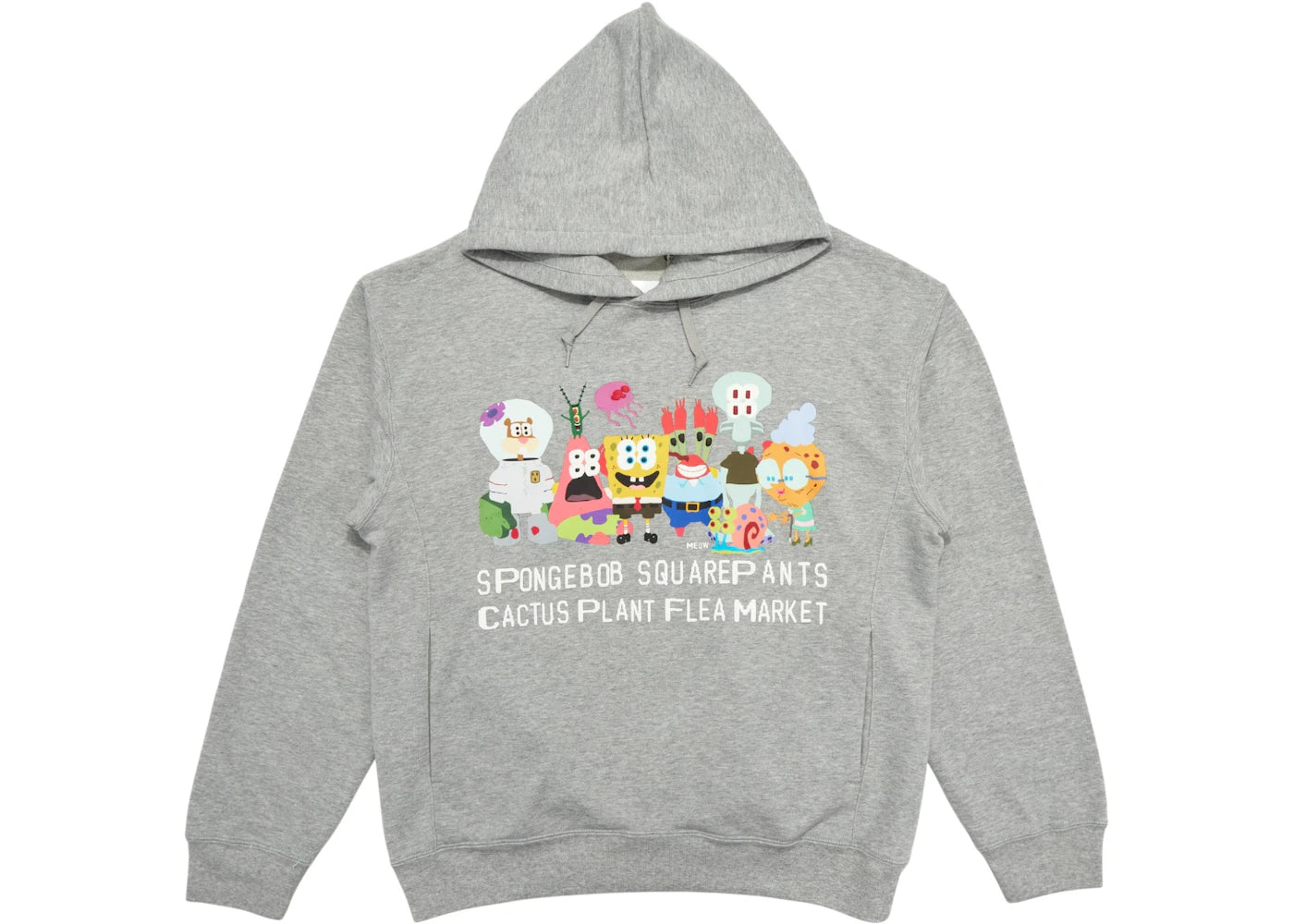 Uniqlo x CPFM Spongebob Squarepants Hoodie Gray -1