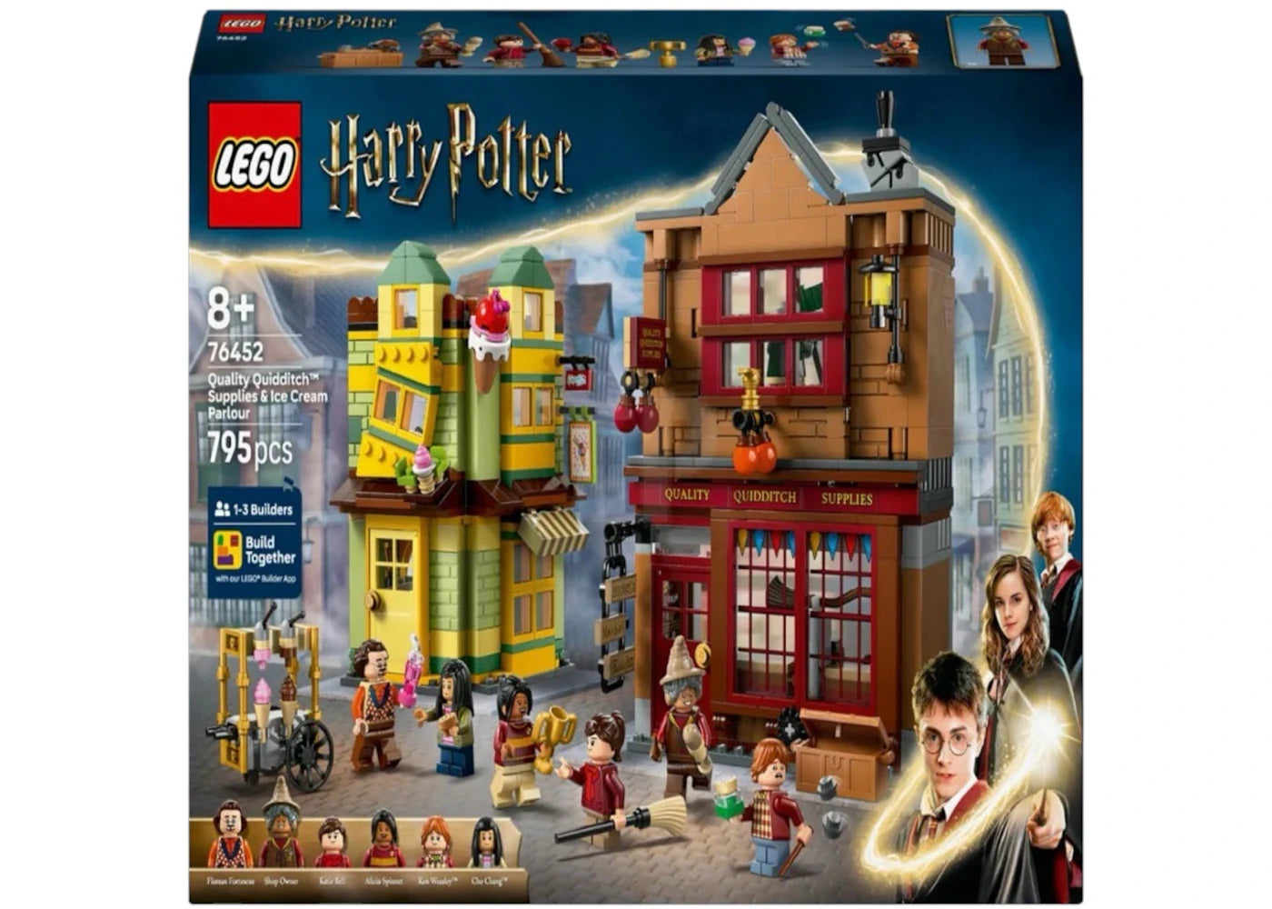 LEGO Harry Potter Quality Quidditch Supplies & Ice Cream Parlour Set 76452 -1