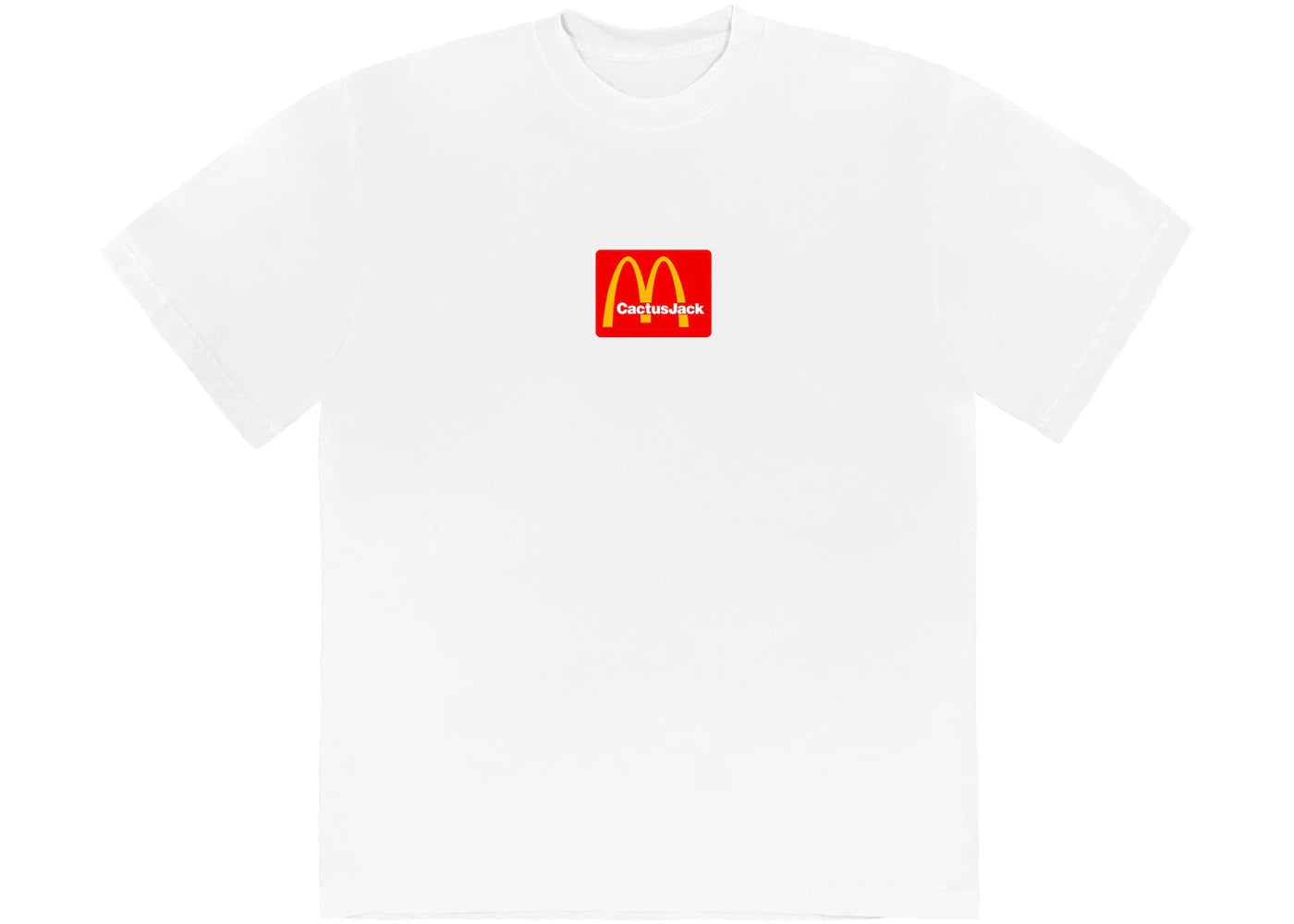 Travis Scott x McDonald's Sesame T-Shirt White -1