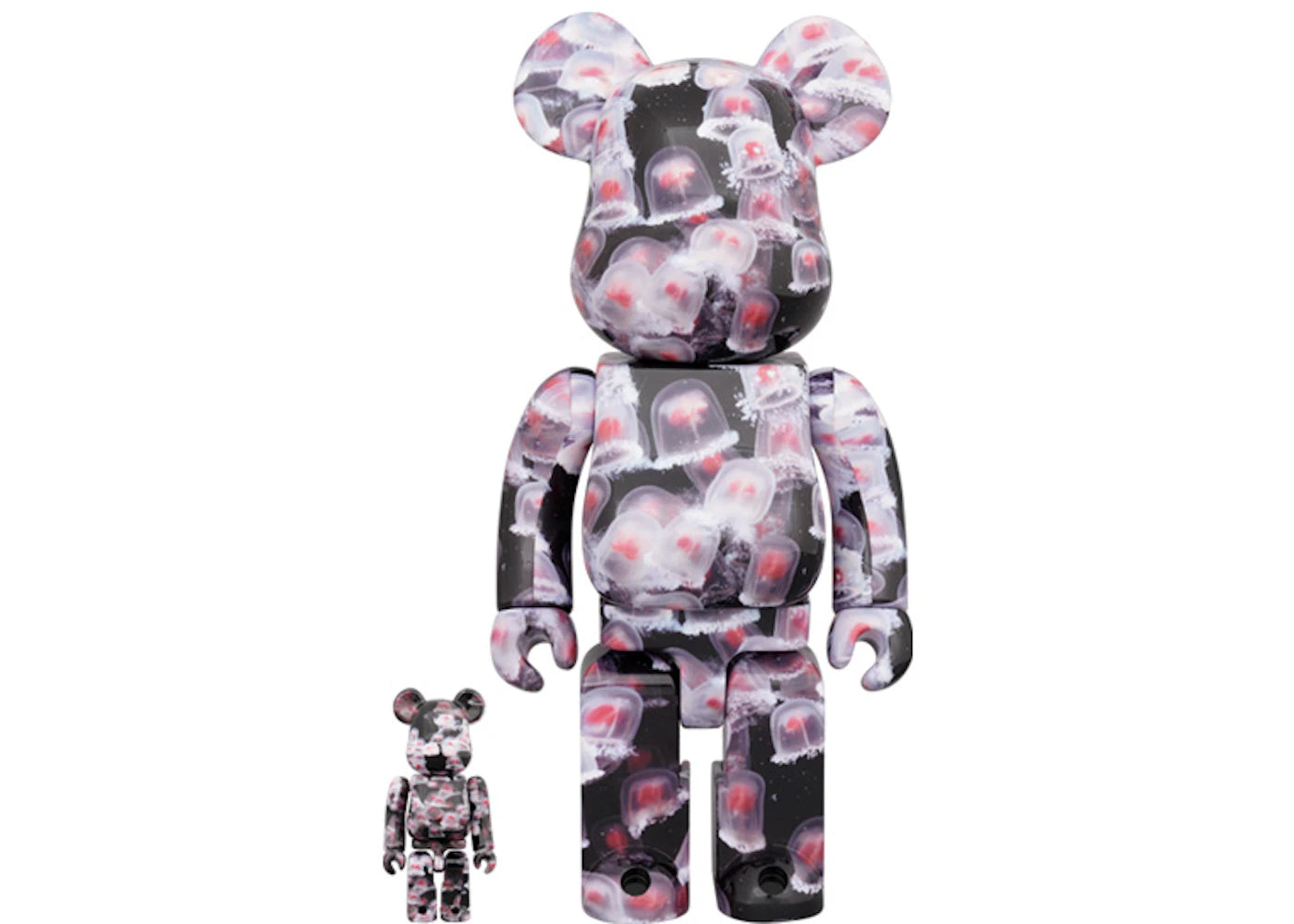 Bearbrick Jellyfish (Turritopsis Nutricula) 100% & 400% Set -1