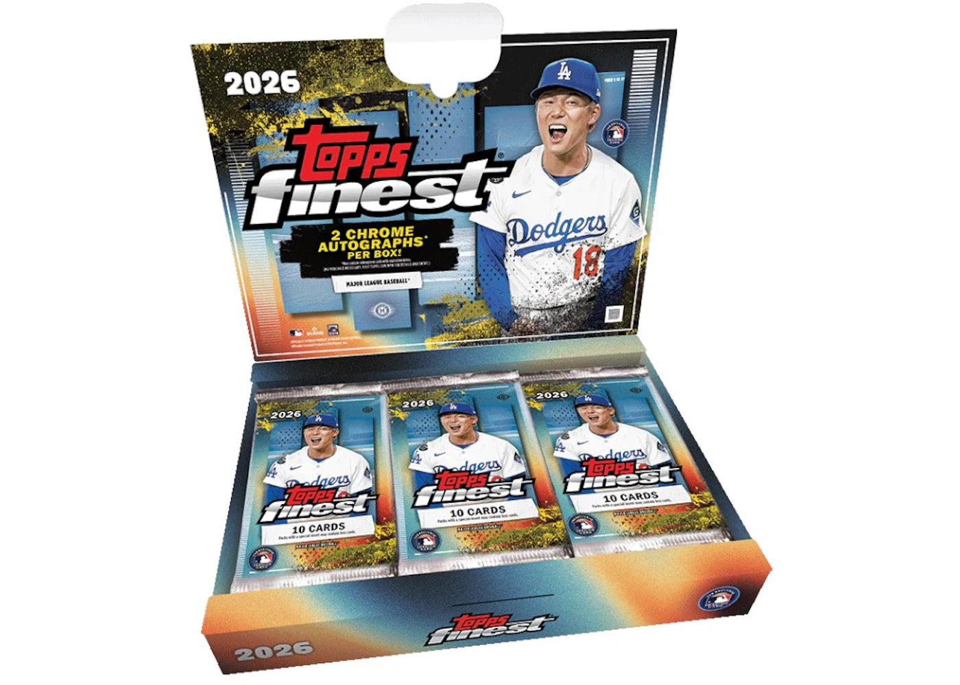 2026 Topps Finest Baseball Hobby Box -1