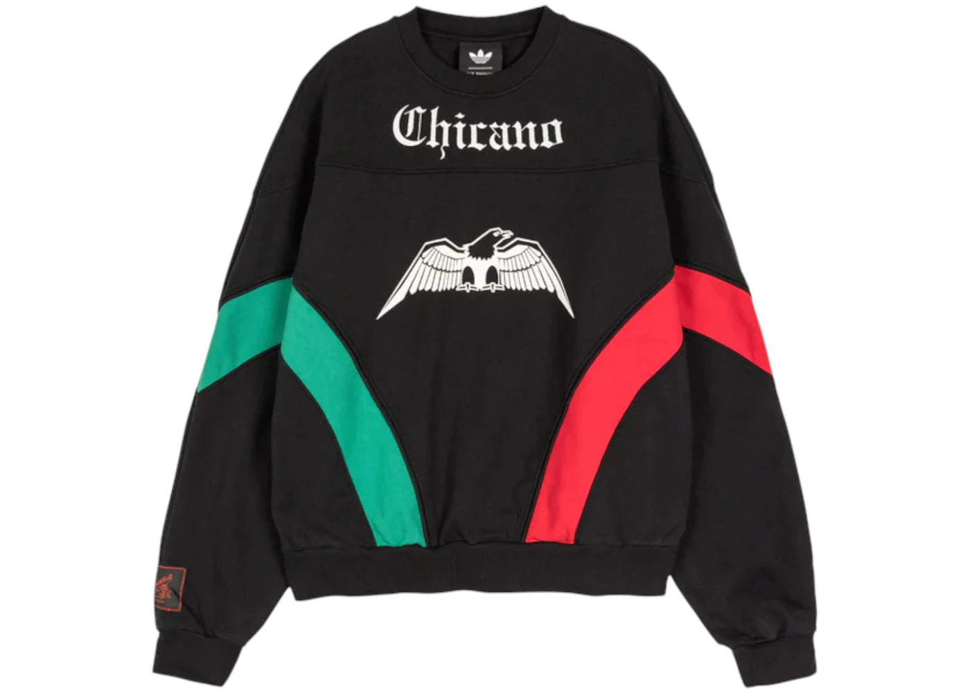 adidas x Willy Chavarria Chicano Sweatshirt Black -1