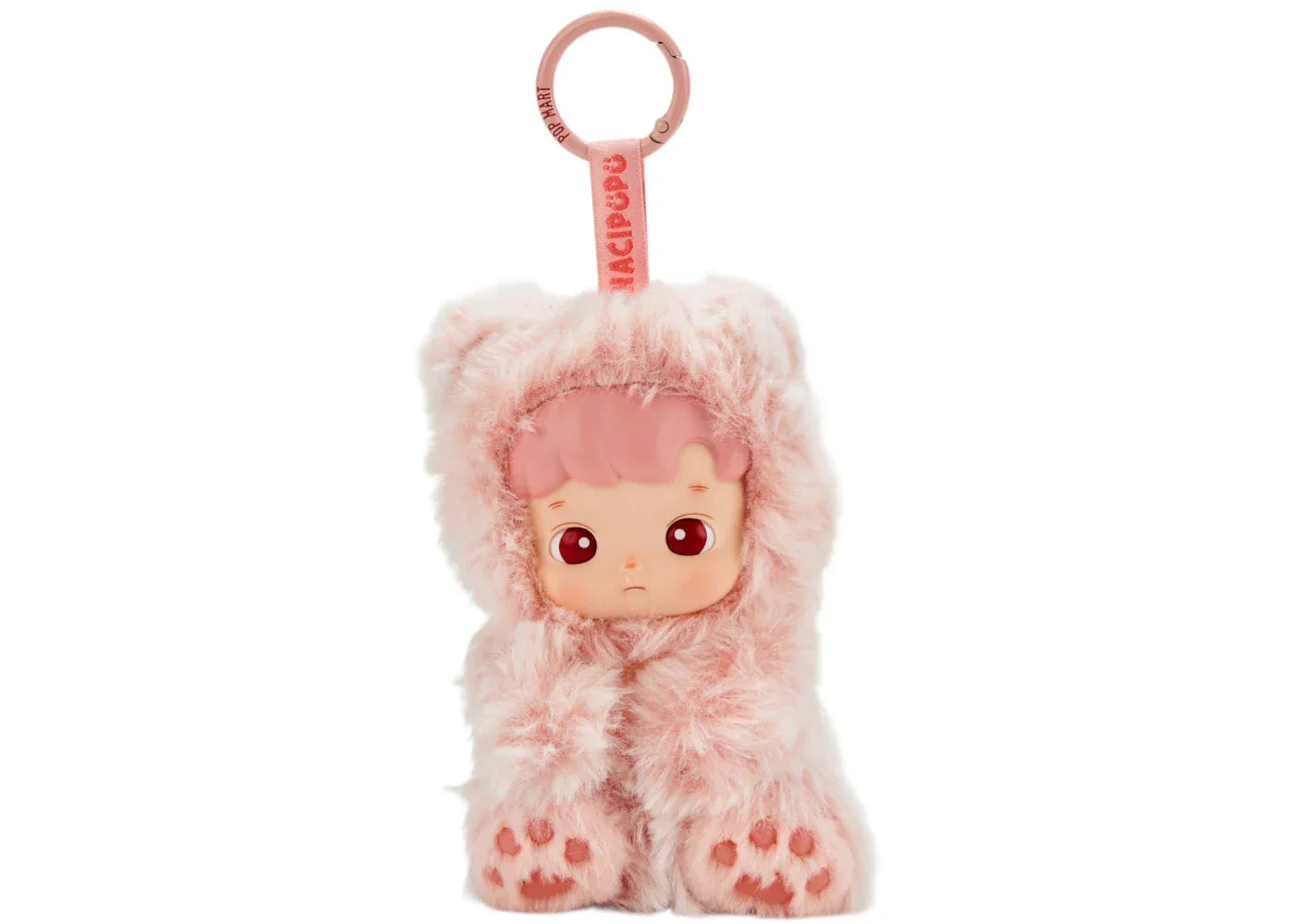 Pop Mart HACIPUPU Gummy Bear Series Vinyl Peach Flavor Plush Pendant-1