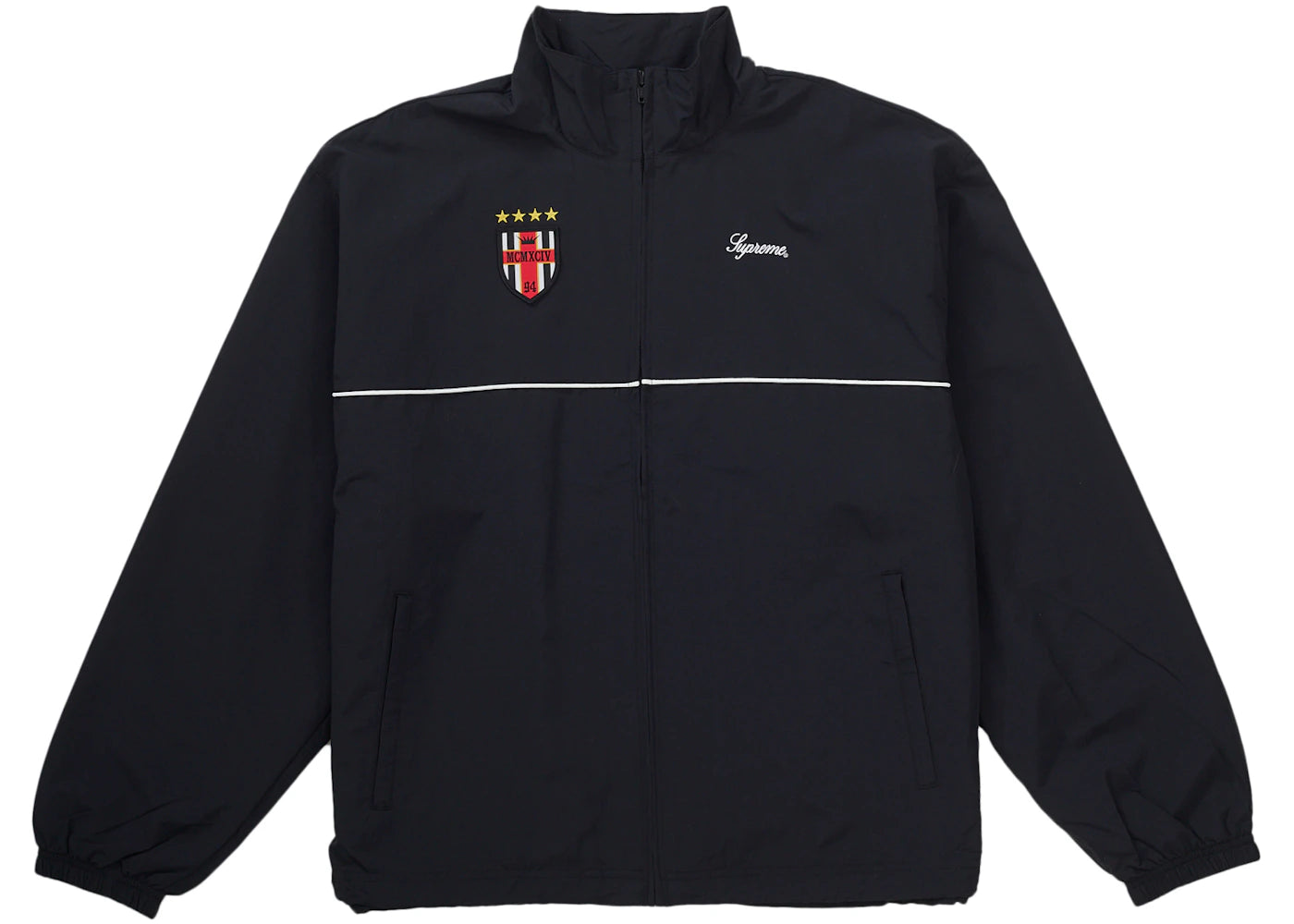 Supreme Cross Track Jacket Black -1