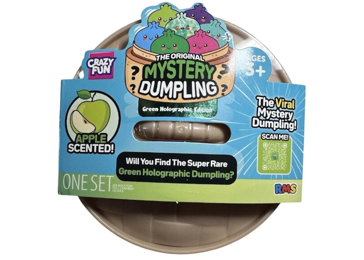 Squishy Bun The Original Mystery Dumpling-Green Holographic Dumpling Edition Blind Box -1