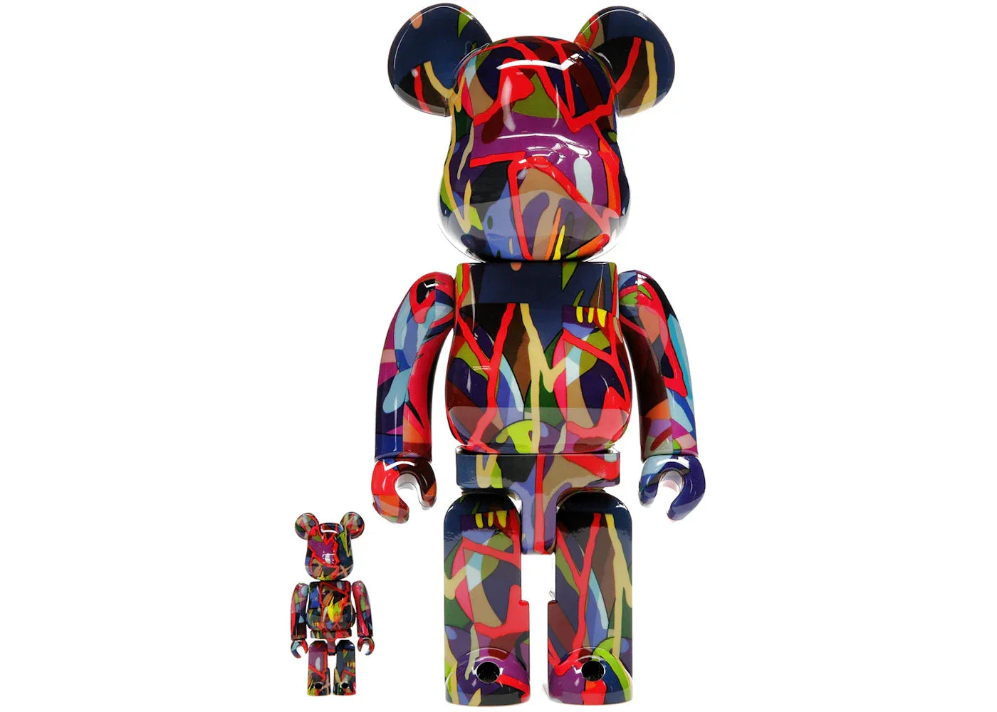 Bearbrick KAWS TENSION 100% & 400% Set-1