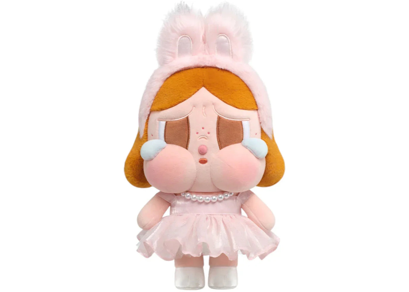 Pop Mart CRYBABY SHINY SHINY Series Plush Doll Pink-1