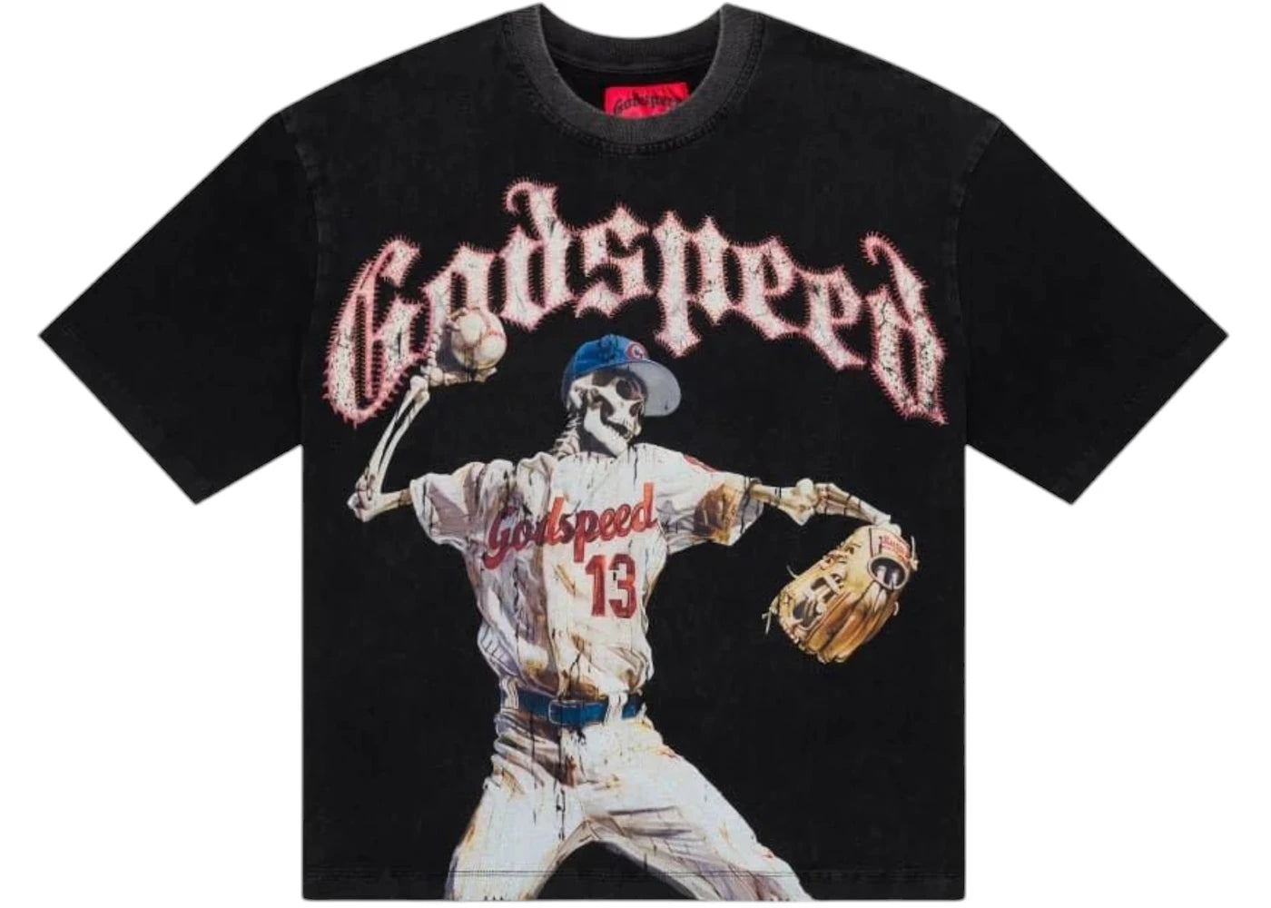 Godspeed Strike Out T-Shirt Black -1