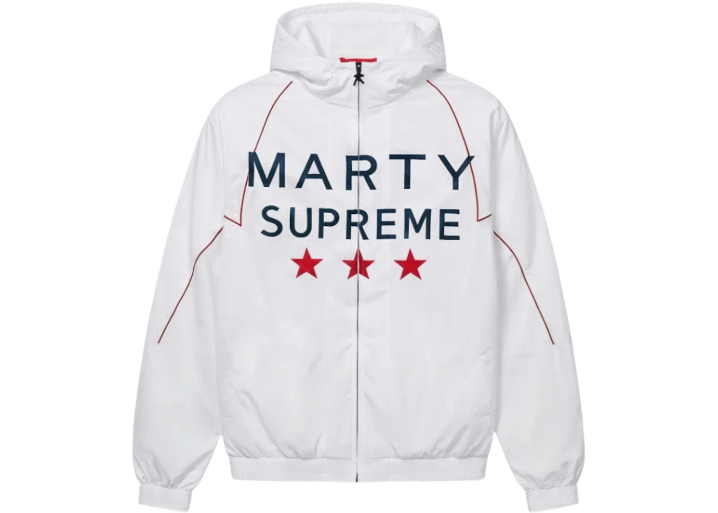 NAHMIAS x Marty Supreme A24 Classic Warm Up Jacket White -1