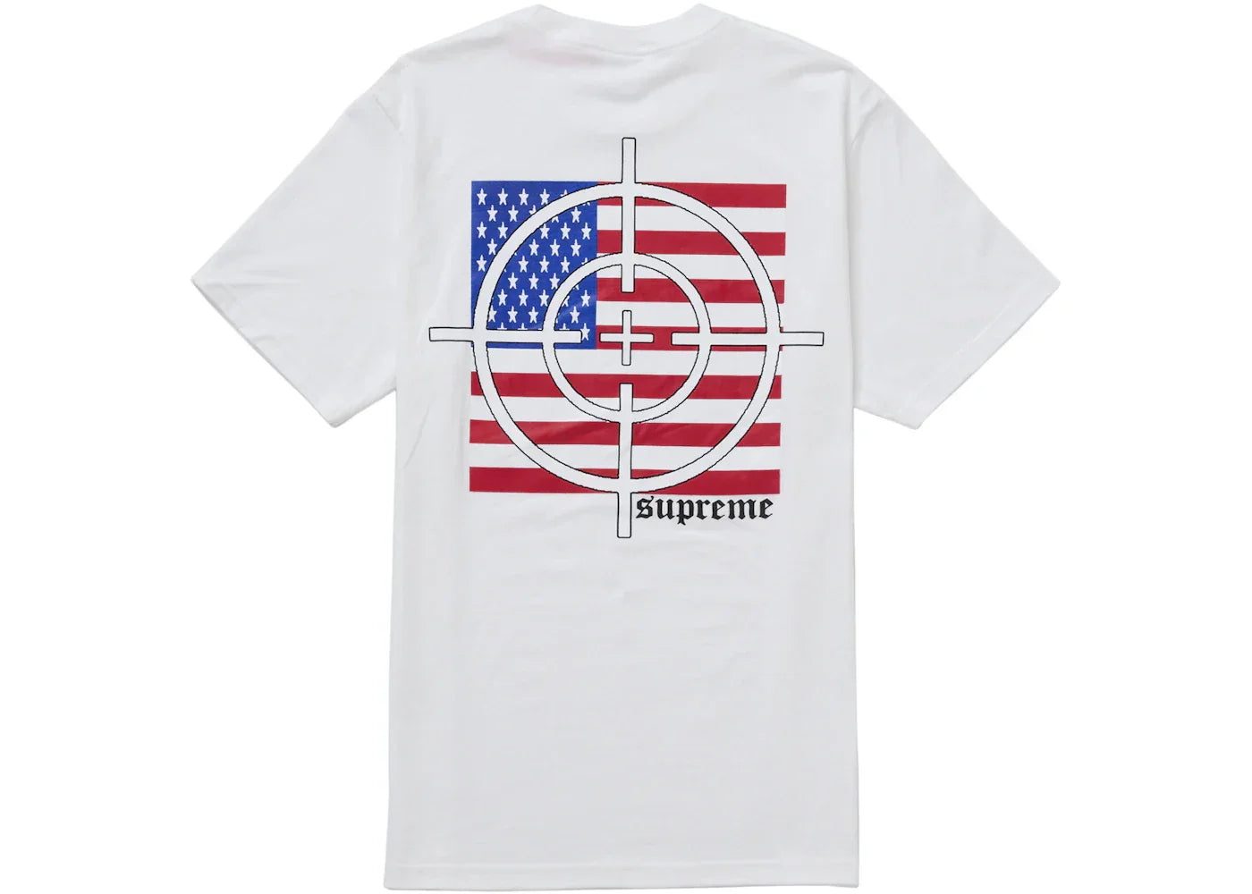 Supreme Target Tee White -1