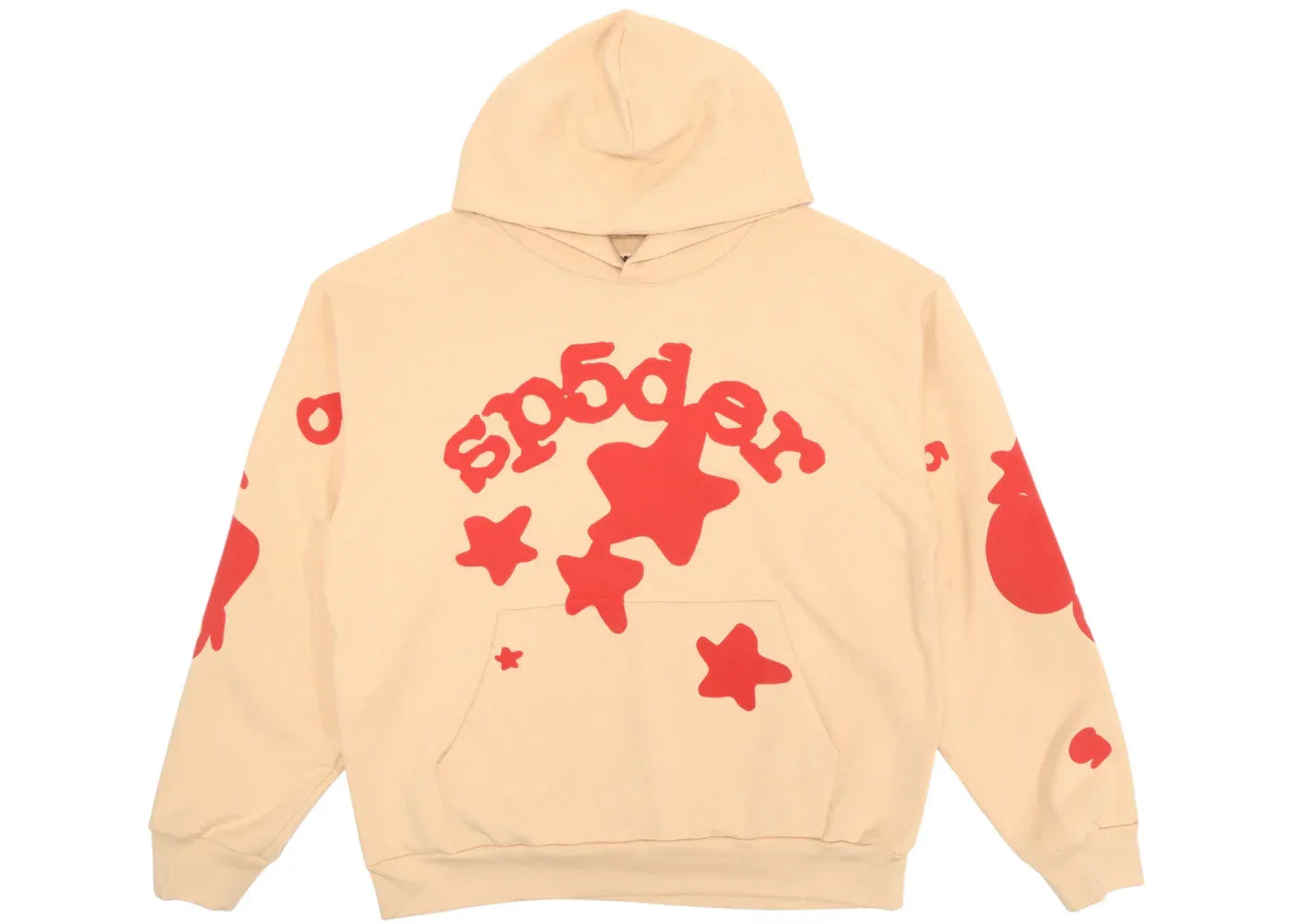 Sp5der Beluga Hoodie Cream -1