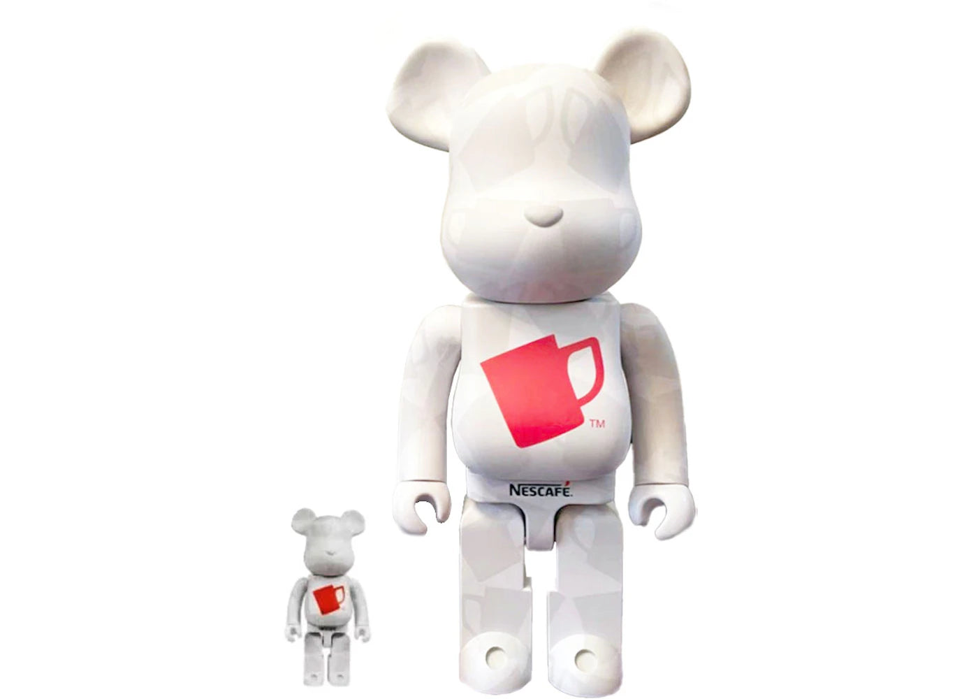 Bearbrick x Nescafé Coffee 100% & 400% Set (Non Cup) -1