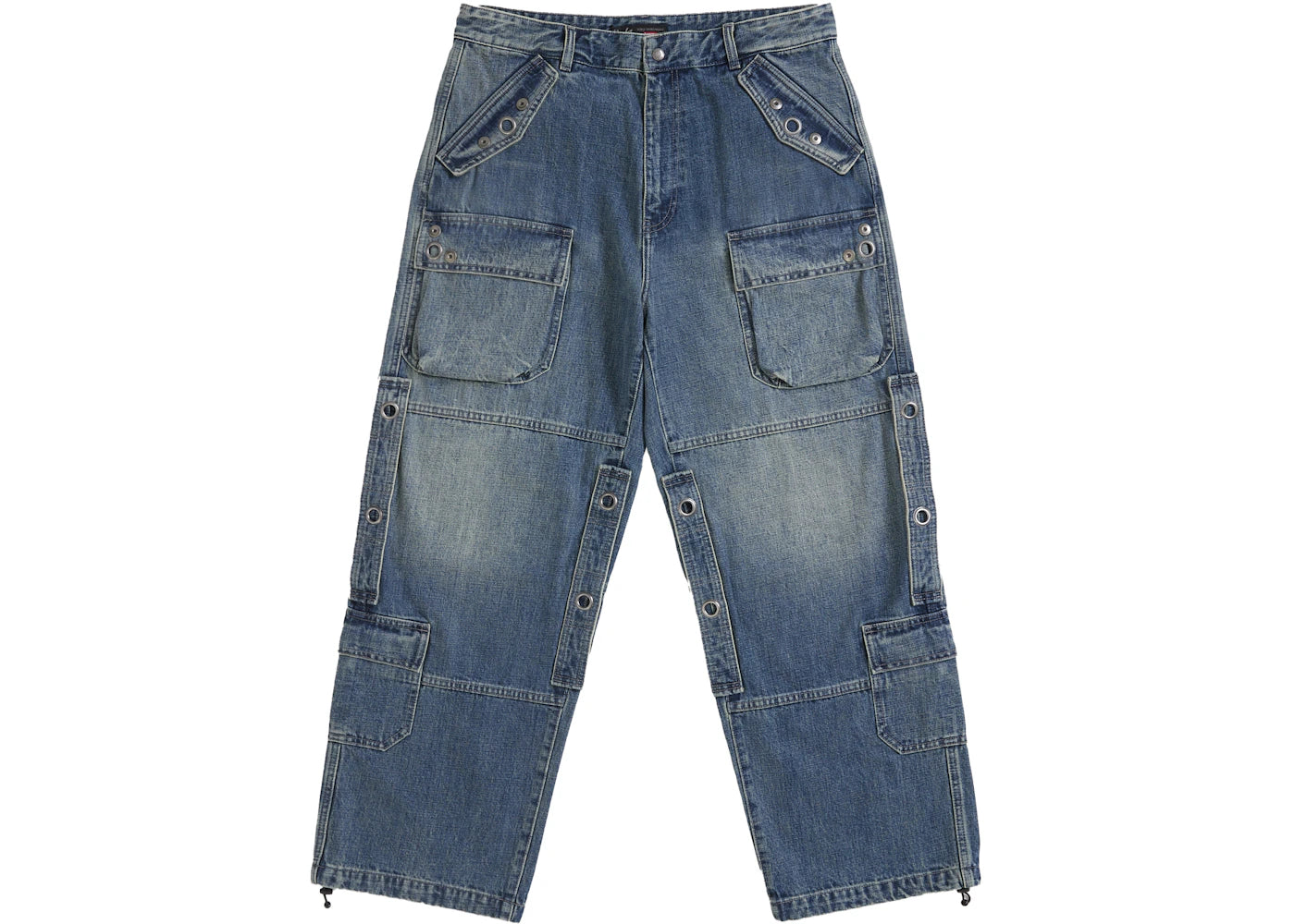 Supreme Y's by Yohji Yamamoto Denim Utility Pant Blue -1