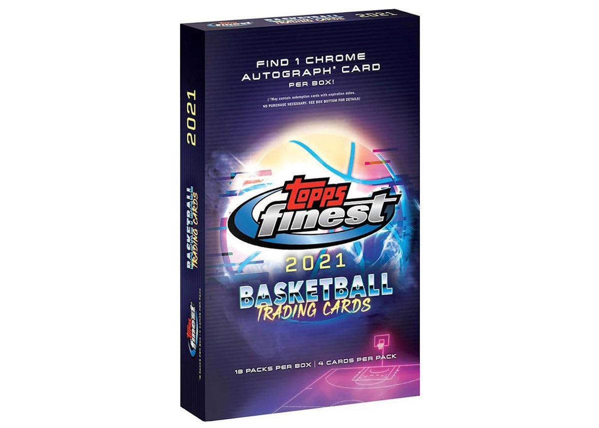 2021 Topps Finest Basketball Hobby Box -1