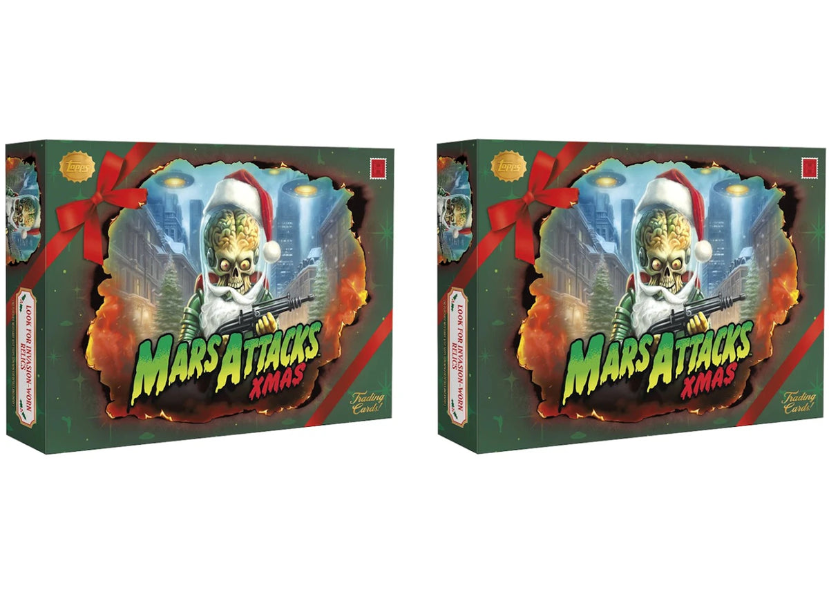 2026 Topps Mars Attacks Christmas Hobby Box 2x Lot -1