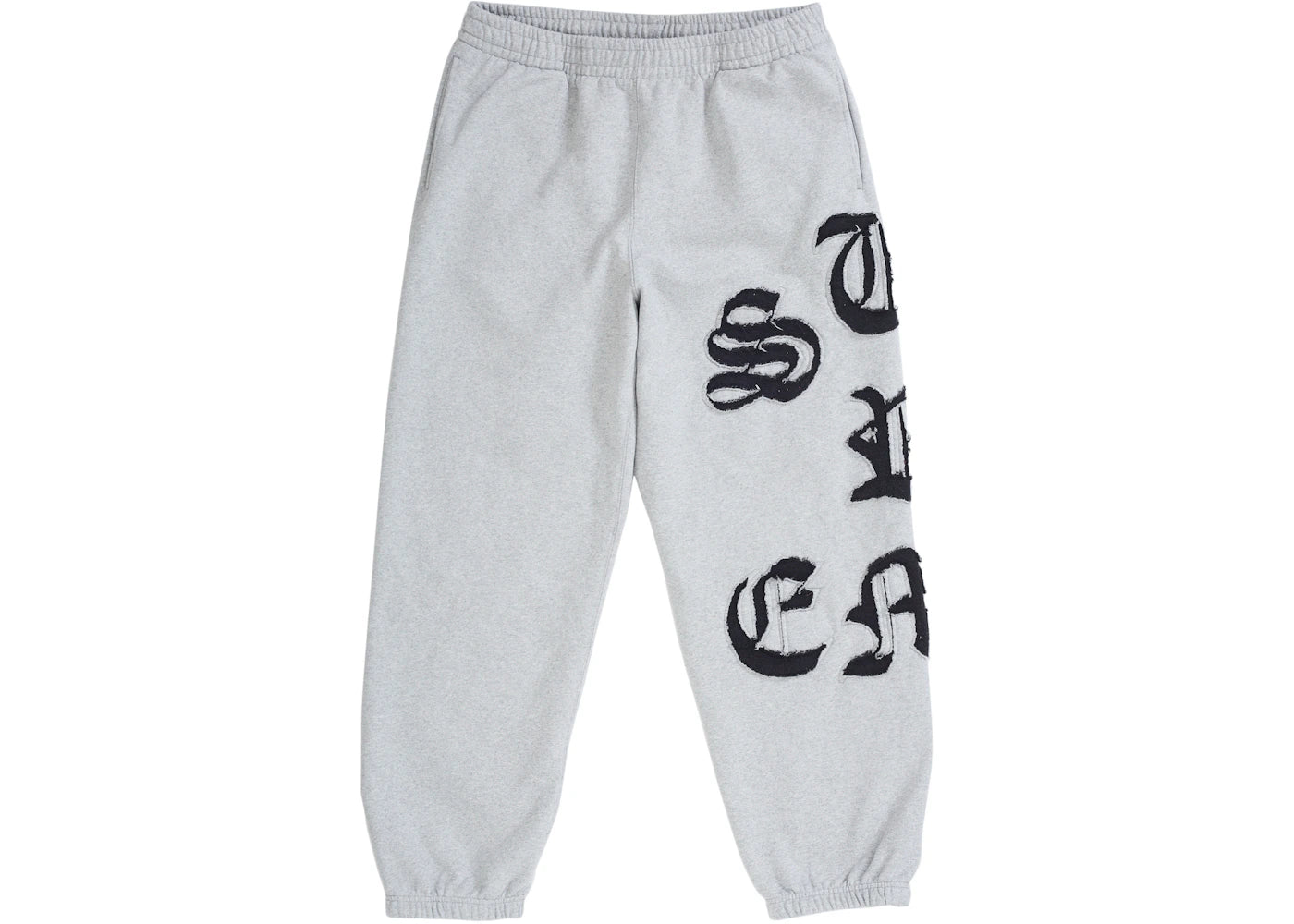 Supreme Cut Out Sweatpant Heather Grey -1