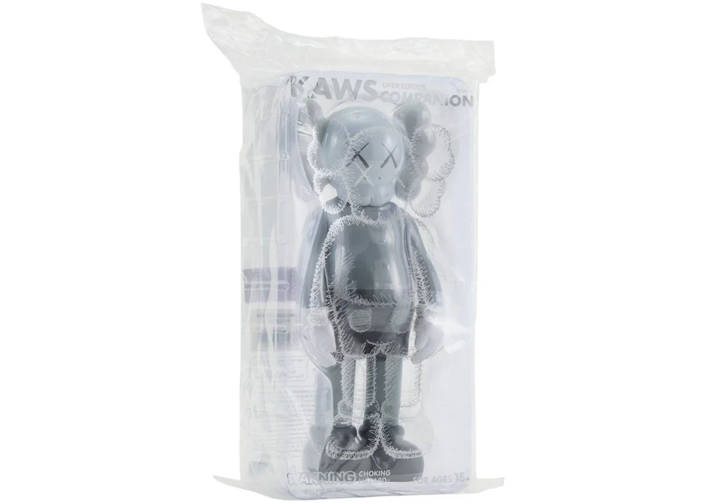 KAWS Companion Open Edition Vinyl Figure Grey -1
